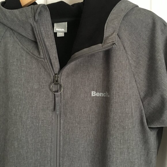 Bench Women's Longline Zip-Up Hoodie Jacket – Gray - Picture 1 of 6